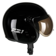Capacete Aberto Peels F-21 Classic Preto/Grafite - Estilo e Segurança para Sua Moto - imagem 4