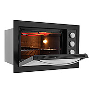 Forno Embutir Fischer Fit Line: 48L, Preto/Inox - imagem 2