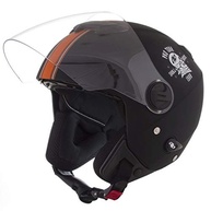 Capacete Aberto Pro Tork New Atomic Skull Riders Preto/Laranja Fosco - Segurança e Estilo para Sua Pilotagem - imagem 4