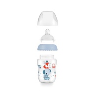 Mamadeira First Moments Marshmallow Azul 270ml - Bico Anticólico Fisher Price - imagem 3