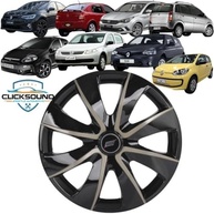 Calota Universal Prime Aro 13 Black/Gold - Elegância e Proteção para Seu Carro - imagem 3