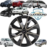 Calota Universal Prime Aro 13 Black/Gold - Elegância e Proteção para Seu Carro - imagem 5