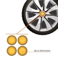 Jogo Calota Aro 13 Prime Silver Graphite para Onix, Prisma, Corsa, Celta e Mais | Elitte Motors - imagem 3