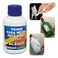 Kit 2 Primers Acrilex para Metais, PET e Vidro Branco 100ml: Aderência e Proteção Imbatíveis! - imagem 3
