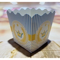 Cachepôs Coroa Azul: Decore Sua Festa de Príncipe! - imagem 2