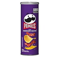 Pringles Cheddar Bacon 105g: O Sabor Irresistível! - imagem 1
