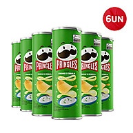 Pringles Creme e Cebola: Combo com 6 Latas! - imagem 1