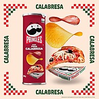 Pringles Pizza Calabresa: Crocância Irresistível 105g - imagem 4