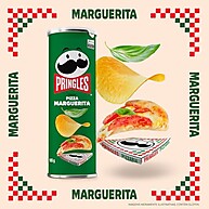 Pringles Pizza Marguerita: Crocância Irresistível 105g - imagem 4