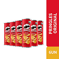 Pringles Original: Combo com 6 Latas de Sabor! - imagem 1