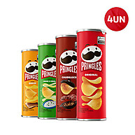Pringles Sortido: 4 Latas de Sabor Incomparável! - imagem 1