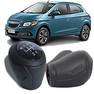 Manopla Bola de Câmbio Onix Prisma Spin Cobalt Sonic 2013-2020 Preta Lente Preta - Upgrade de Estilo e Conforto - imagem 2
