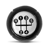 Manopla Bola Câmbio Esportiva Corsa, Celta, Prisma, Montana, Astra, Vectra, Meriva, Zafira e Classic - Preto e Prata - imagem 3