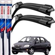 Palheta Limpador Parabrisa Bosch Aerofit Original GM Prisma 2007-2012 - Par Dianteiro - imagem 2