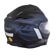 Capacete X11 Turner Prisma 2: Estilo e Versatilidade com Viseira Dupla Fumê - imagem 3
