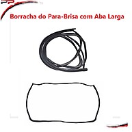 Para-brisa Vedado: Borracha Aba Larga Prisma/Celta/Corsa - imagem 2