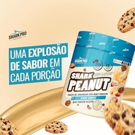 Shark Pro Pasta de Amendoim Gourmet Sabor Cookies com Whey Protein Shark Peanut - 7,5g de Proteína - Zero Glúten, Zero Lactose, Zero Adição de Açúcares - Pote 600g - imagem 5