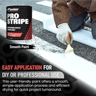 Tinta Pro Stripe para Marcação de Linhas - Alta Definição e Durabilidade (Branca, 3,5L) - imagem 5