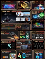 Blackview Bv4800 Pro: O Smartphone Robusto para Aventura - imagem 2