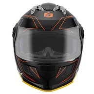 Capacete Fechado Pro Tork Stealth Carburetor Preto/Laranja - Segurança e Estilo para Sua Pilotagem (Tam. 60) - imagem 4