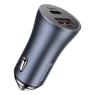 Carregador Veicular Baseus Golden Pro Dual 40W Turbo USB+USB-C | Cabo 1m Cinza - imagem 5