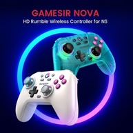 GameSir Nova Wireless Switch Pro Controller para Switch/Lite/OLED, controladores de Switch com JoySticks de efeito Hall, LED RGB, recarregável de 1200mAh, turbo, programável, controle de movimento - imagem 2