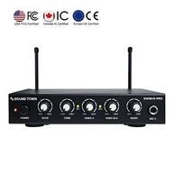 Sistema de Mixer Karaokê Sound Town SWM16-PRO: Som Impecável com Microfones Sem Fio UHF - imagem 3