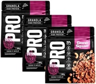 Kit 3X: Granola Pro Cacau e Avelã Sem Glúten GranoSquare 200g - imagem 1