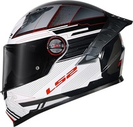 Capacete LS2 FF358 Pro Digital Preto e Branco: Segurança e Estilo para Sua Pilotagem - imagem 5