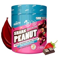 Shark Pro Pasta de Amendoim Gourmet Sabor Chocolate com Morango com Whey Protein Shark Peanut - 7,5g de Proteína - Zero Glúten, Zero Lactose, Zero Adição de Açúcares - Pote 600g - imagem 4