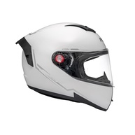 Capacete Peels Icon Pro NKD Branco/Prata 58: Segurança e Conforto com Óculos Interno - imagem 1