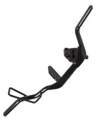 Estribo Dianteiro Pro Tork Metal Light Titan 150 / Fan 125/150 (2009-2013) Preto - Segurança e Estilo! - imagem 1