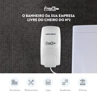 Freecô Pro Bloqueador de Odores Sanitários - Dispenser Branco + Refil 500ml | Elimine odores e bactérias com eficácia - imagem 5
