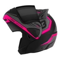 Capacete Escamoteável Pro Tork V-Pro Jet 3 Rosa - Segurança e Estilo para Sua Pilotagem (Tam. 62, Visor Fumê) - imagem 1