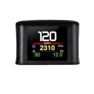 HUD P10 Pro OBD Scanner: Alerta de Velocidade e Temperatura para Seu Carro - imagem 3