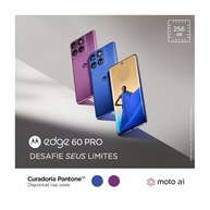 Smartphone Motorola Edge 60 PRO 5G: Câmera Sony 50MP, Tela Quad-Curve 1.5K, 256GB, 24GB RAM e Ultra Resistência IP68/IP69 - Azul Marinho - imagem 3