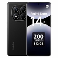 Smartphone Xiaomi Redmi Note 14 Pro 5G: Potência e Estilo em Midnight Black | 12GB RAM | 512GB ROM | NFC - imagem 1