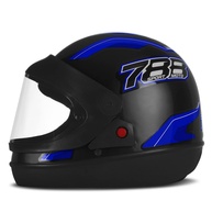 Capacete Fechado Pro Tork New Sport Preto/Azul - Segurança e Estilo para Sua Moto (Tam. 58) - imagem 1