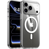 Capa Mag-Safe Transparente Premium para iPhone 17 Pro MAX: Slim, Anti-Amarelamento e Proteção de Câmera - imagem 1
