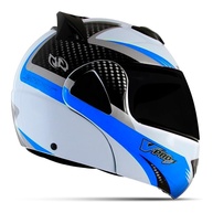 Capacete Pro Tork V-Pro Jet 2 Carbono Escamoteável - Branco/Rosa Tam. 60 c/ Viseira Fumê - imagem 3