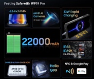 OUKITEL WP19 PRO: O Smartphone 4G Imbatível! - imagem 2