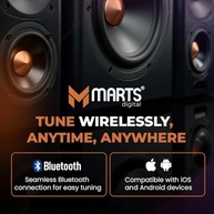 Marts Digital BTX8-DSP: Processador de Áudio 8 Canais 32Bits 96KHz com Bluetooth para Som Imersivo - imagem 5