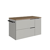 Gabinete de Banheiro Suspenso 80cm com Toalheiro e Gaveta – Prodecor - imagem 2