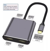 Adaptador USB-C para 2x HDMI 4K: Expanda sua Produtividade com Múltiplos Monitores! - imagem 4