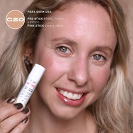 Pink Stick + Corretivo: Proteção Solar e Cobertura em 1 produto - imagem 2
