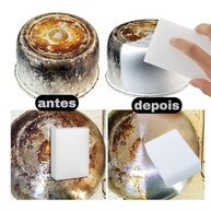 KIT 3 Esponjas Mágicas Brancas Max Clean - Tira Manchas e Riscos Sem Produtos Químicos - imagem 5