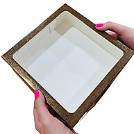 Caixa Bronze com Visor: Exponha Seus Produtos! - imagem 2