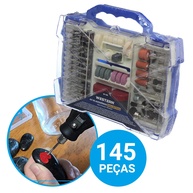 Kit Retífica 145 Peças: Acessórios Profissionais - imagem 2
