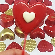 Forma Pirulito Coração BWB: Doces Profissionais - imagem 2
