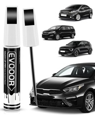 Tinta de Retoque para Carro Kia Aurora Black Pearl - Caneta 2 em 1 para Reparos Fáceis e Profissionais - imagem 2
